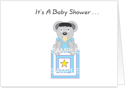Baby Shower Invitations - Boy